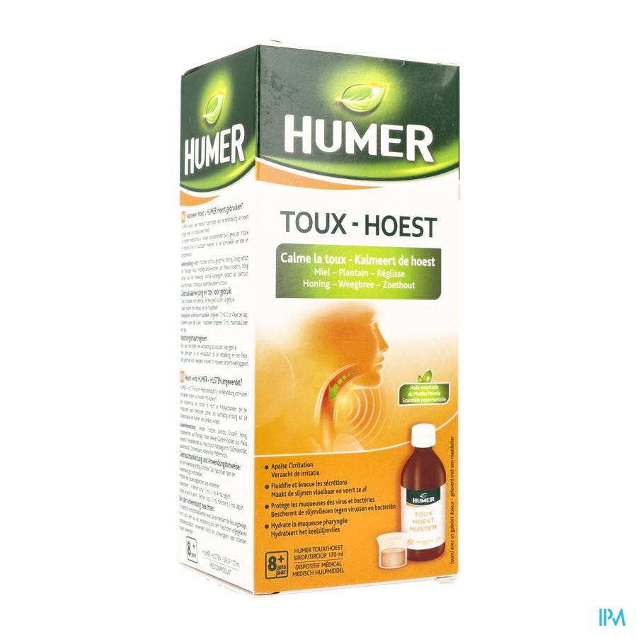 Humer Toux Sirop 170ml