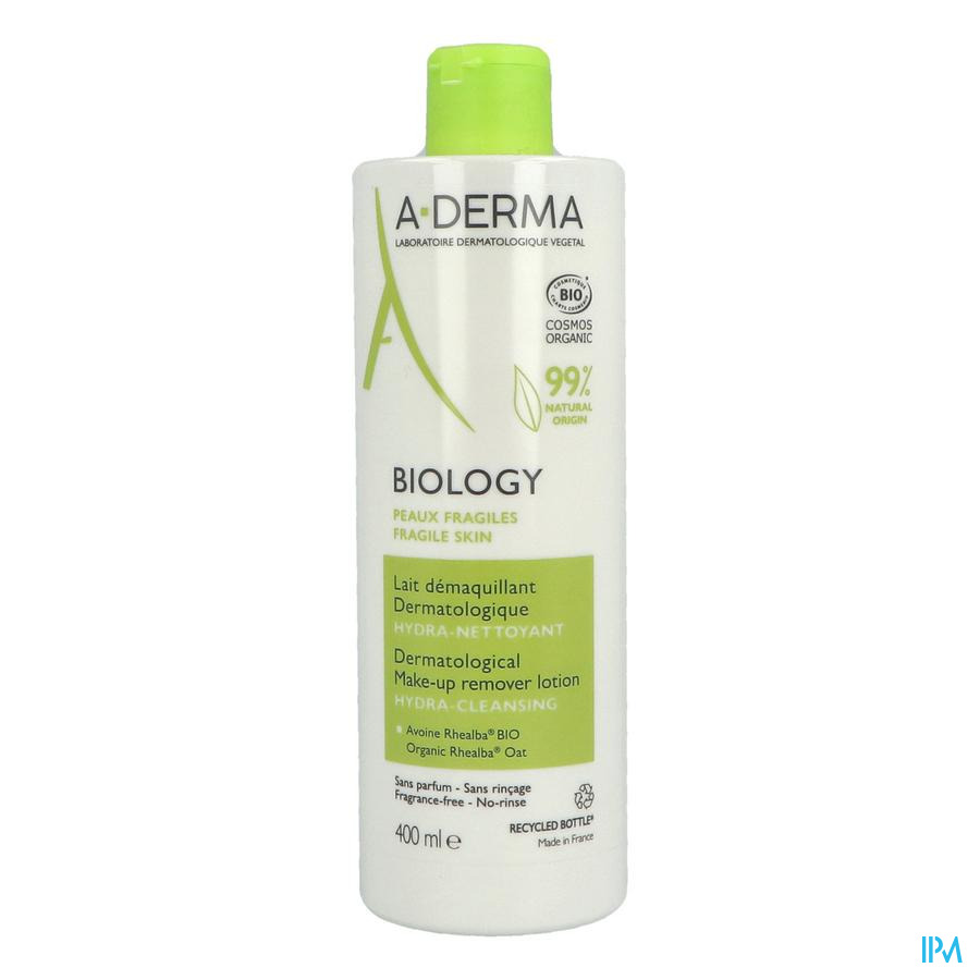 A Derma Biology Lait Demaquillant Dermatologique 400ml