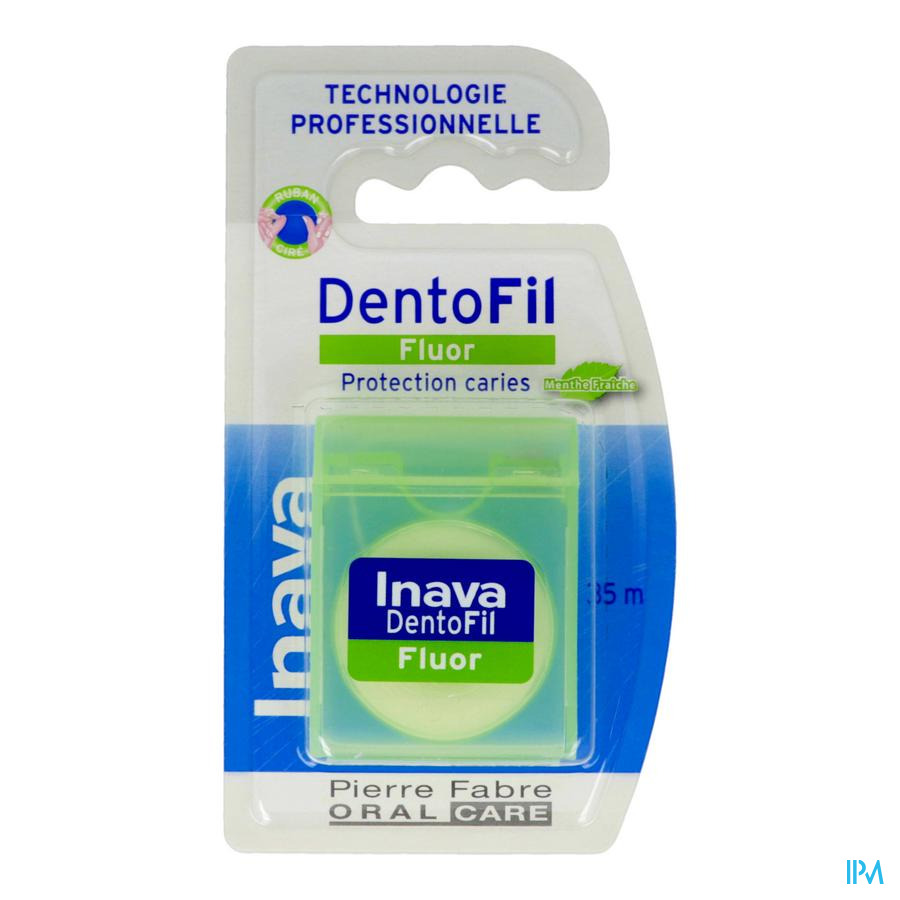 Inava Dentofil Fluor Ment Fraiche Fil Dentaire 35m