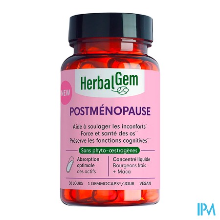 vignette HERBALGEM GEMMOCAPS POSTMENOPAUS30