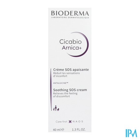 vignette BIODERMA CICABIO ARNICA+ CR NF TB40ML