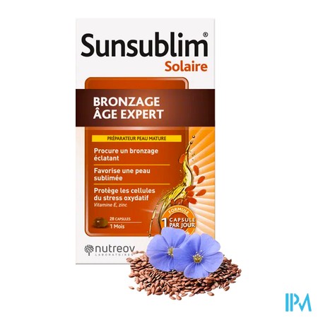 produit SUNSUBLIMBRONZ A-AGE F CAPS50