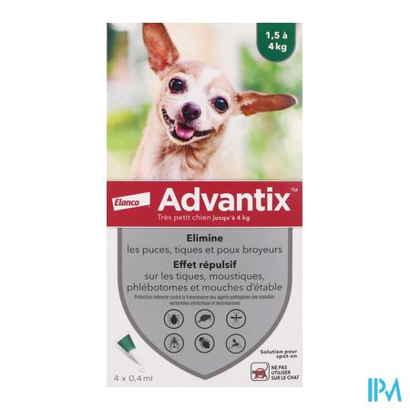 vignette ADVANTIX SOL EXT CHIEN 0ML4 4 1,5-4KG