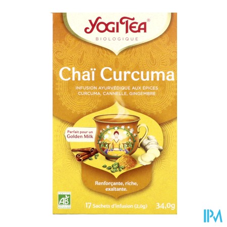 vignette YOGI TEA CHAI CURCUMA