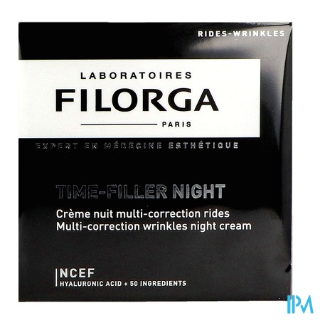 vignette FILORGA TIME FILLER NIGHT 50ML