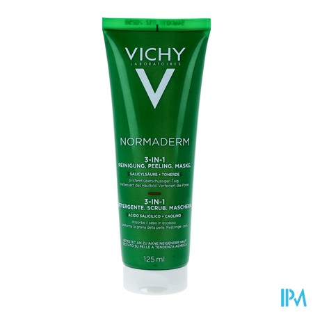 vignette NORMADERM 3EN1NET+EXF+MASQ125ML