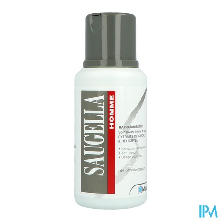 vignette SAUGELLA HOMME SOL/NETT 200ML
