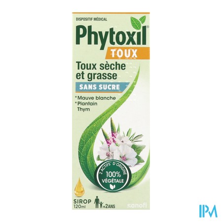produit PHYTOXIL TOUX S/SUCRE 120ML