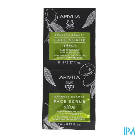 vignette APIVITA GOMMAGE EXPRESS OLIVE X2