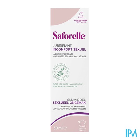 vignette SAFORELLE LUBR GEL FL 30ML