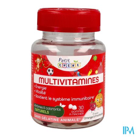 produit PETIT CHENE GOMMES MULTIVITAMIN FL30