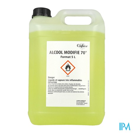 produit ALCOOL 70C ETHYL MODIF GIFR 5L