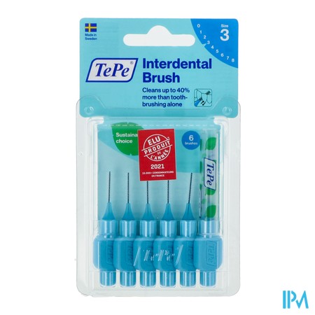 vignette TEPE INTER BRUSH 0,6MM BLE 6