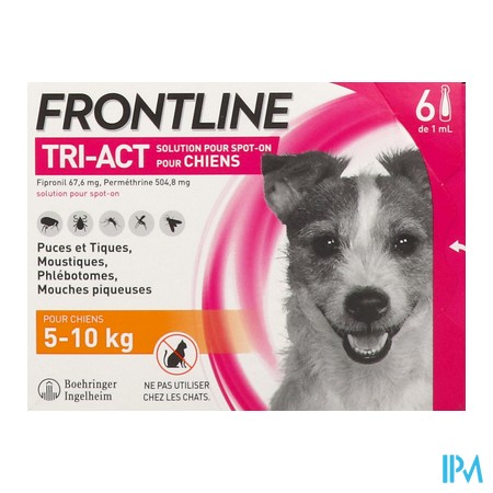 vignette FRONTLINE TRI ACT CHIEN S PIPET 6