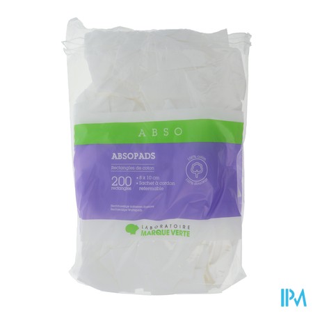 produit MV ABSOPADS COT RECT 8X10 SACH200