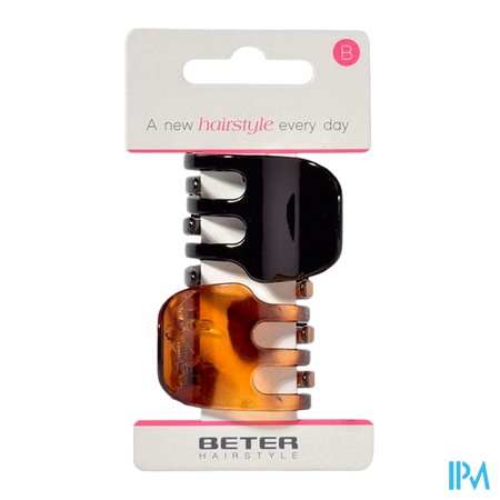 produit BETER PINCE 3,5CM COQUILLAGE ET NOIR 2