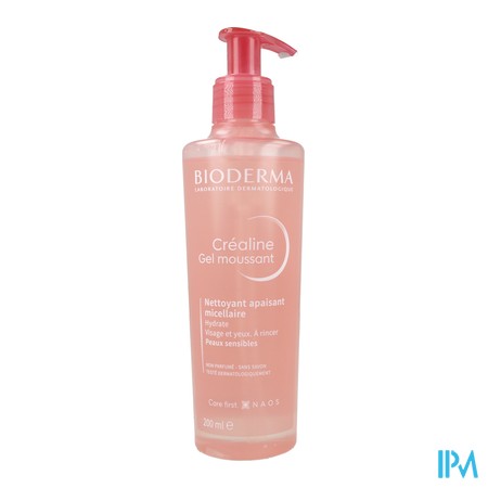 vignette CREALINE GEL MOUSSANT 200ML