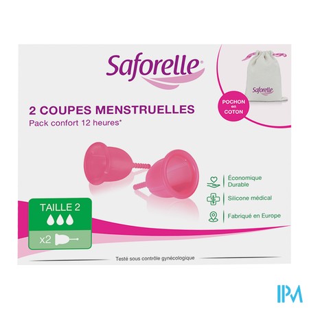 produit SAFORELLE COUPE MENSTRUELLE T2 X2