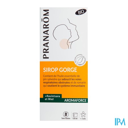 vignette PRANAROM AROMAFORCE SIR RESP MI/RA150ML