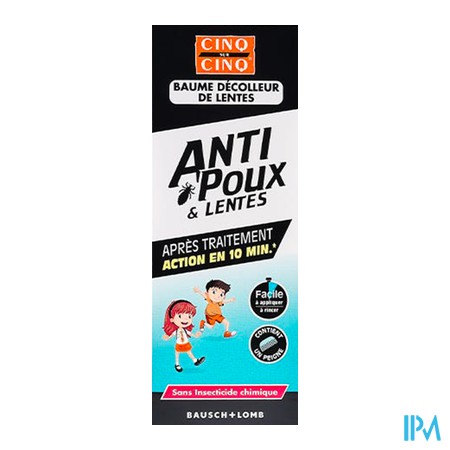 produit CINQ SUR CINQ BAUME DECOLLEUR LENTES 60ML