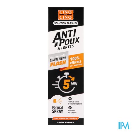 vignette CINQ SUR CINQ POUX SPR FLASH 5MIN 150ML