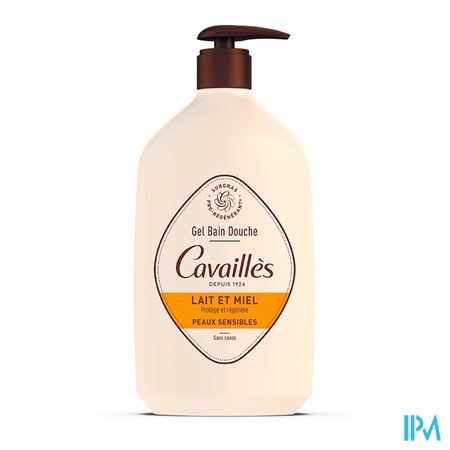 produit CAVAILLES GEL B/DCH LAIT/MIEL 1L
