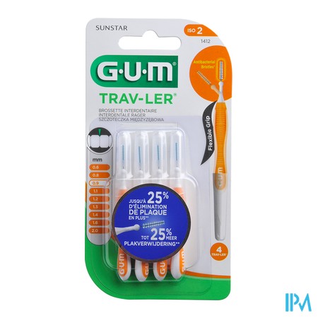 vignette GUM TRAVLER BROS INT0,9MM 1412