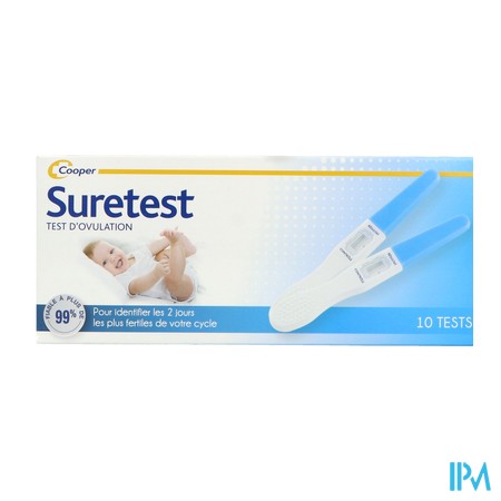 vignette SURETEST TEST OVULATION 10