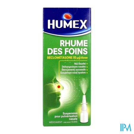 vignette HUMEX RHUME FOINS 50MCG/D PULV 100