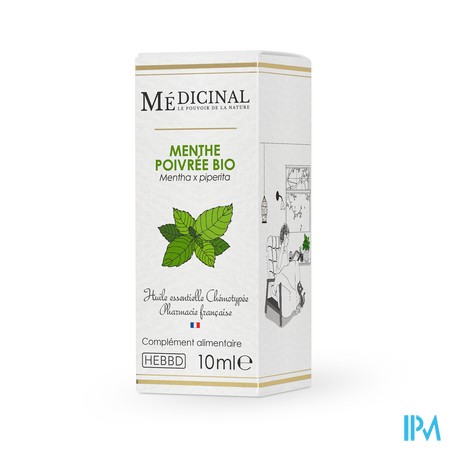 vignette MEDICINAL HE BIO MENTHE POIVREE 10ML