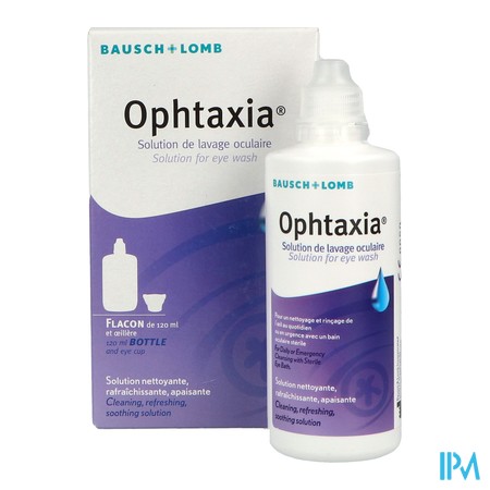 produit OPHTAXIA SOL LAV 120ML