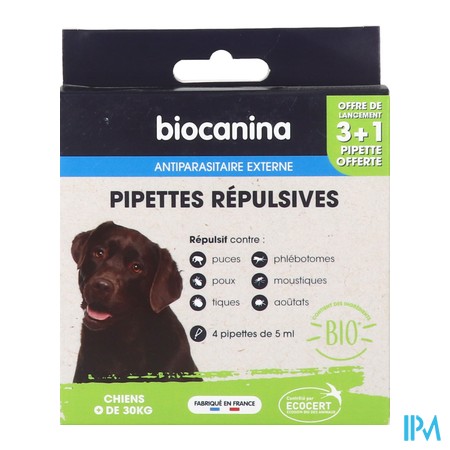 vignette BIOCANINA PIP REPULS GR CHIEN 3+1 OFF