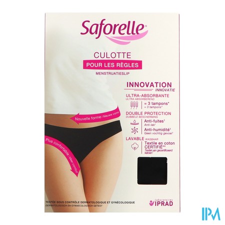produit SAFORELLE CULOT PR REGLES ABSORB NOI XL 1