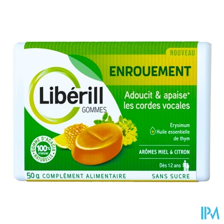 vignette LIBERILL ENROUEMENT GOMMES BT 50G