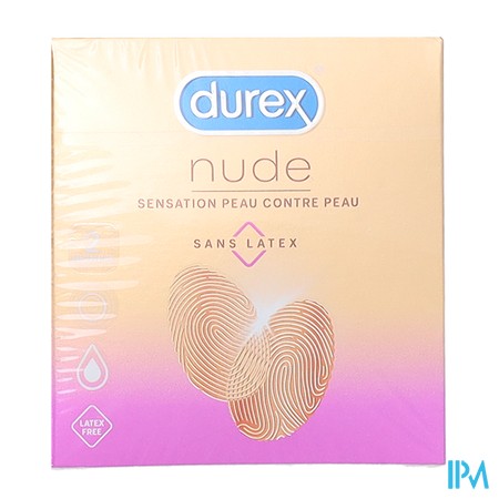 produit DUREX NUDE SANS LATEX X2