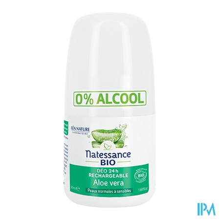 vignette NATESSANCE DEO RECH ALOE VERA BIO 50ML