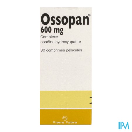 produit OSSOPAN 600MG CPR 30