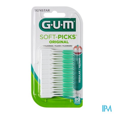 vignette GUM SOFT-PICKS 632 ORIG MED 80