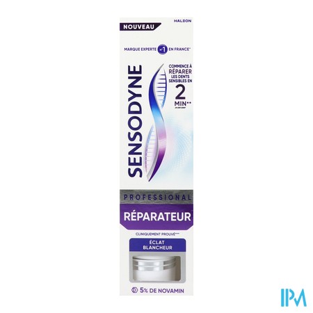 vignette SENSODYNE PRO REPARATEUR BLANCHEUR 75ML
