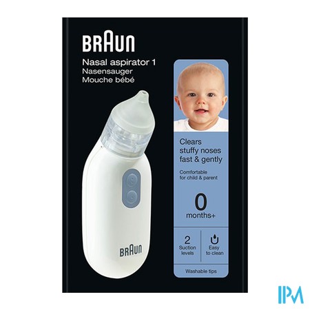 produit BRAUN MOUCHE BEBE BNA100 ELECTRIQUE