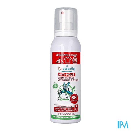 vignette PURESSENTIEL A/PIQUE VET/TISS150ML