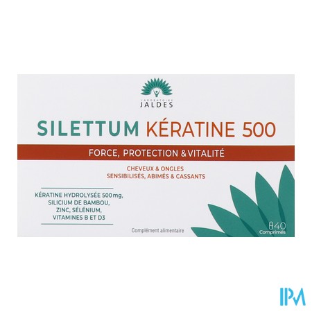 vignette SILETTUM KERATINE 500CPR BT40