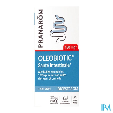 produit PRANAROM DIGESTAROM OLEOBIOTIC 15 CAPS