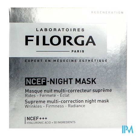 vignette FILORGA NCEF NIGHT MASK 50ML