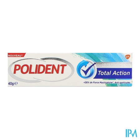 vignette POLIDENT TOTAL ACTION CR FIXAT 40G
