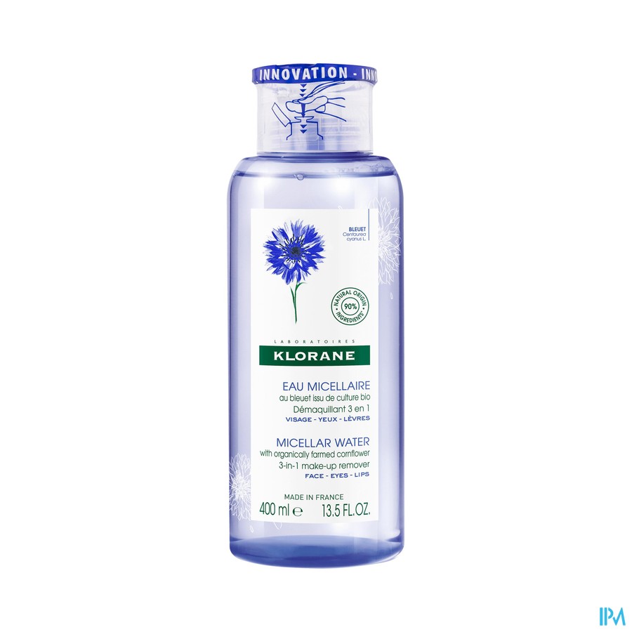 vignette KLORANE EAU MICEL BLEUET 400ML