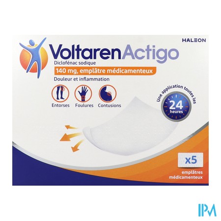 produit VOLTARENACTIGO 140MG EMPL SAC5