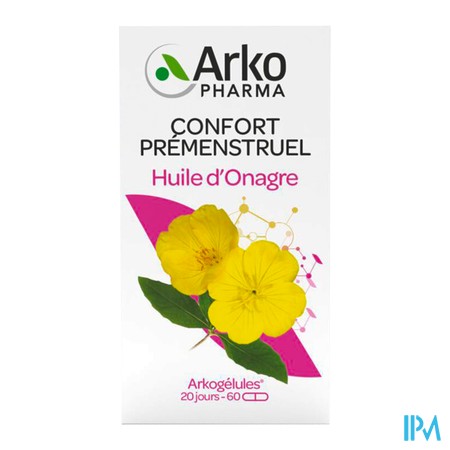 produit ARKOG HUILE D ONAGRE BIO CAPS 60