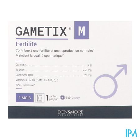 vignette GAMETIX M PDR SOL BUV SACHET 30