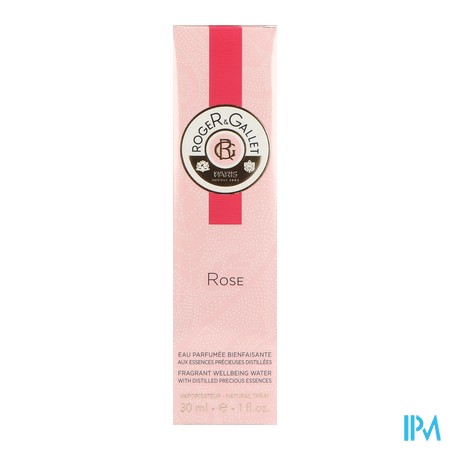 produit RG EAU FRAICHE ROSE VAPO 30ML